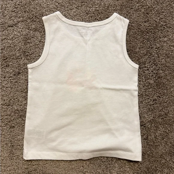 🌼5/$10🌼Flower Market Shorts Set - White and Blue 4t - Picture 3 of 4